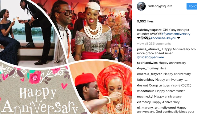 paul okoye and wife