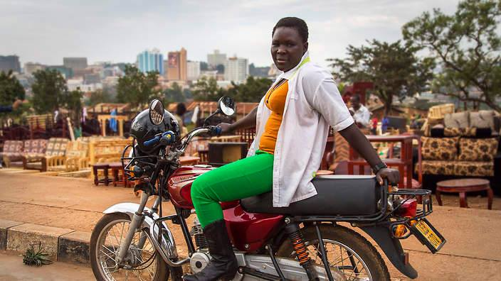 Meet Naome Awero, Uganda’s First Female Boda Boda Driver - News of ...