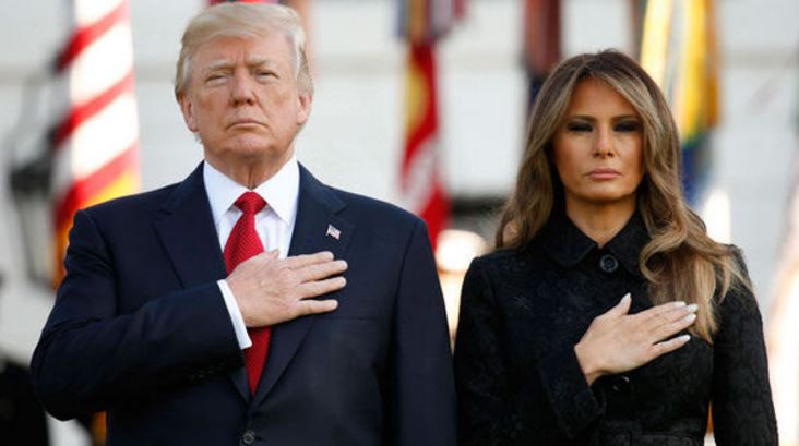 WATCH: Donald Trump And Wife, Melania Pay Tribute To Victims Of 9/11 Terror Attacks [VIDEO]